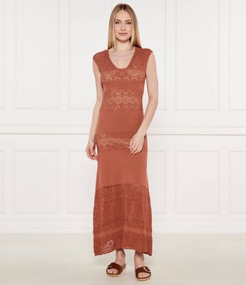Sukienka wiosenna casual Twinset ze sklepu: Gomez Fashion Store w kategorii: Sukienki - zdjęcie 874714-BD9-10338_TS252W000077B60