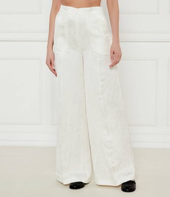 Spodnie damskie casual Twinset ze sklepu: Gomez Fashion Store w kategorii: Spodnie damskie - zdjęcie 874714-BD9-10338_TS252W000096299