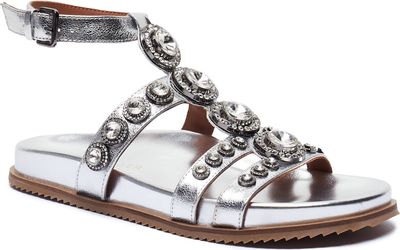 Sandały damskie na lato Kurt Geiger ze sklepu: Gomez Fashion Store w kategorii: Sandały damskie - zdjęcie 874714-BD9-10338_KG252W000093028