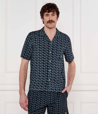 Koszula męska na lato Moose Knuckles ze sklepu: Gomez Fashion Store w kategorii: Koszule męskie - zdjęcie 874714-BD9-10338_MN252M000014947