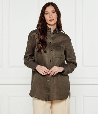 Koszula damska na zimę MM ze sklepu: Gomez Fashion Store w kategorii: Koszule damskie - zdjęcie 874714-BD9-10338_ML252W000001033