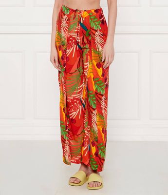 Desigual - Spodnie damskie w stylu boho na wiosnę ze sklepu: Gomez Fashion Store w kategorii: Spodnie damskie - zdjęcie 874714-BD9-10338_DU252W000079167