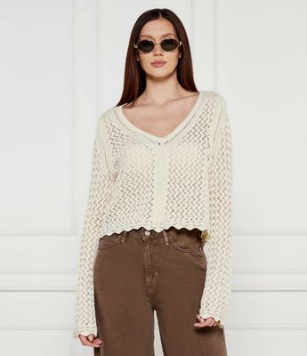 Bluzka damska elegancka Desigual ze sklepu: Gomez Fashion Store w kategorii: Bluzki damskie - zdjęcie 874714-BD9-10338_DU252W000119066