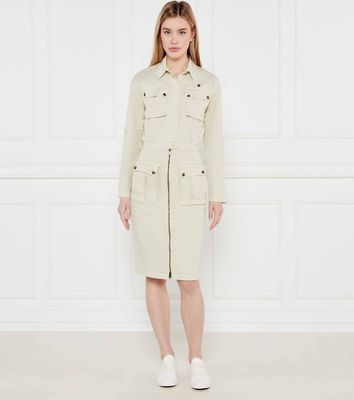 Sukienka klasyczna Aeronautica Militare ze sklepu: Gomez Fashion Store w kategorii: Sukienki - zdjęcie 874714-BD9-10338_AM252W000019318