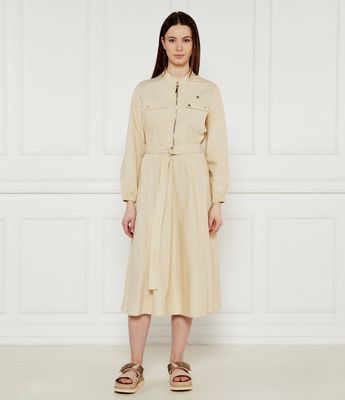 Aeronautica Militare - Sukienka na wiosnę ze sklepu: Gomez Fashion Store w kategorii: Sukienki - zdjęcie 874714-BD9-10338_AM252W000021318