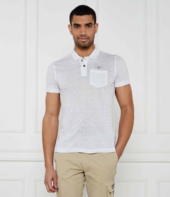 T-shirt męski na lato Aeronautica Militare ze sklepu: Gomez Fashion Store w kategorii: T-shirty męskie - zdjęcie 874714-BD9-10338_AM252M000075146