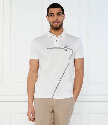 T-shirt męski na lato Aeronautica Militare ze sklepu: Gomez Fashion Store w kategorii: T-shirty męskie - zdjęcie 874714-BD9-10338_AM252M000078146