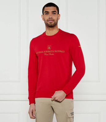 Bluza męska jesienna Aeronautica Militare ze sklepu: Gomez Fashion Store w kategorii: Bluzy męskie - zdjęcie 874714-BD9-10338_AM252M000055323