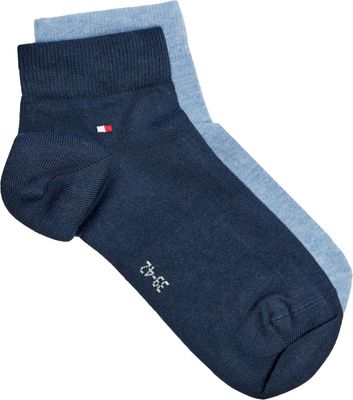 Skarpetki damskie casualowe gładkie Tommy Hilfiger ze sklepu: Gomez Fashion Store w kategorii: Skarpetki damskie - zdjęcie 874714-BD9-10338_TH252M000255050