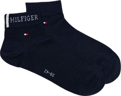 Skarpetki damskie elegancki Tommy Hilfiger ze sklepu: Gomez Fashion Store w kategorii: Skarpetki damskie - zdjęcie 874714-BD9-10338_TH252M000260004