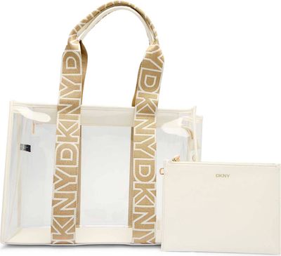 Shopper bag zimowy DKNY ze sklepu: Gomez Fashion Store w kategorii: Torby Shopper bag - zdjęcie 874714-BD9-10338_DK252W000031464