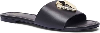 Klapki damskie eleganckie Love Moschino ze sklepu: Gomez Fashion Store w kategorii: Klapki damskie - zdjęcie 874714-BD9-10338_LM252W000025000