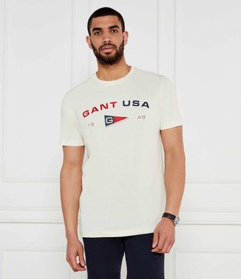 T-shirt męski Gant ze sklepu: Gomez Fashion Store w kategorii: T-shirty męskie - zdjęcie 874714-BD9-10338_GA252M000027130