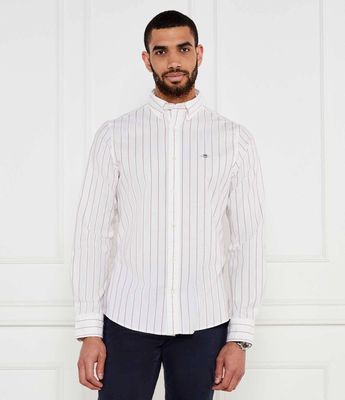 Koszula męska na wiosnę Gant ze sklepu: Gomez Fashion Store w kategorii: Koszule męskie - zdjęcie 874714-BD9-10338_GA252M000066630