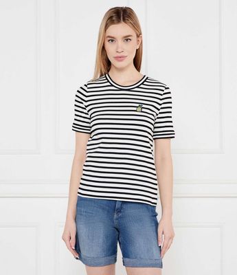 Bluzka damska na wiosnę casual Marc Cain ze sklepu: Gomez Fashion Store w kategorii: Bluzki damskie - zdjęcie 874714-BD9-10338_CR252W000087190