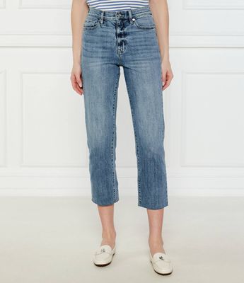 Jeansy damskie na lato DKNY ze sklepu: Gomez Fashion Store w kategorii: Jeansy damskie - zdjęcie 874714-BD9-10338_DK252W000042455