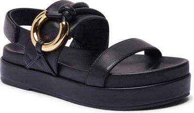 Coccinelle - Sandały damskie eleganckie ze sklepu: Gomez Fashion Store w kategorii: Sandały damskie - zdjęcie 874714-BD9-10338_CL252W000048001