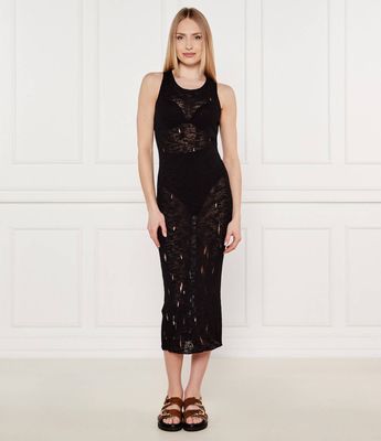 Pinko - Sukienka wiosenna elegancka ze sklepu: Gomez Fashion Store w kategorii: Sukienki - zdjęcie 874714-BD9-10338_PI252W000044099