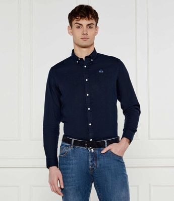 Koszula męska jesienna La Martina ze sklepu: Gomez Fashion Store w kategorii: Koszule męskie - zdjęcie 874714-BD9-10338_LR252M000010717