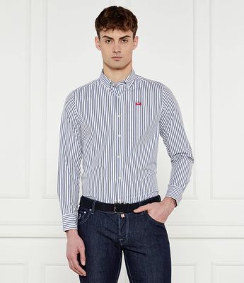 La Martina - Koszula męska na wiosnę casual ze sklepu: Gomez Fashion Store w kategorii: Koszule męskie - zdjęcie 874714-BD9-10338_LR252M000011124