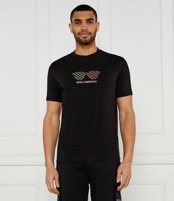 T-shirt męski Karl Lagerfeld ze sklepu: Gomez Fashion Store w kategorii: T-shirty męskie - zdjęcie 874714-BD9-10338_KL252M000159990