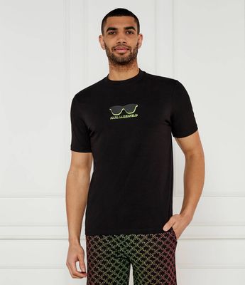 T-shirt męski Karl Lagerfeld ze sklepu: Gomez Fashion Store w kategorii: T-shirty męskie - zdjęcie 874714-BD9-10338_KL252M000160990