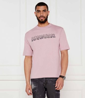 T-shirt męski Dsquared2 ze sklepu: Gomez Fashion Store w kategorii: T-shirty męskie - zdjęcie 874714-BD9-10338_DQ252M000045A88