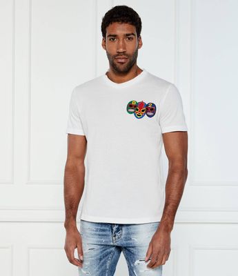 T-shirt męski Dsquared2 ze sklepu: Gomez Fashion Store w kategorii: T-shirty męskie - zdjęcie 874714-BD9-10338_DQ252M000034100