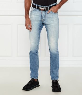 Jeansy męskie na wiosnę Dsquared2 ze sklepu: Gomez Fashion Store w kategorii: Jeansy męskie - zdjęcie 874714-BD9-10338_DQ252M000062470