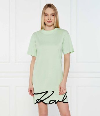 Sukienka na wiosnę casual Karl Lagerfeld ze sklepu: Gomez Fashion Store w kategorii: Sukienki - zdjęcie 874714-BD9-10338_KL252W000032D22