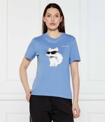 Karl Lagerfeld - Bluzka damska elegancka ze sklepu: Gomez Fashion Store w kategorii: Bluzki damskie - zdjęcie 874714-BD9-10338_KL252W000057D28
