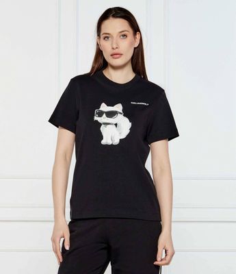 Bluzka damska Karl Lagerfeld ze sklepu: Gomez Fashion Store w kategorii: Bluzki damskie - zdjęcie 874714-BD9-10338_KL252W000057666