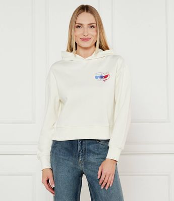 Bluza damska Karl Lagerfeld ze sklepu: Gomez Fashion Store w kategorii: Bluzy damskie - zdjęcie 874714-BD9-10338_KL252W000060C48
