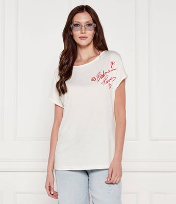 Bluzka damska młodzieżowa wiosenna BALMAIN ze sklepu: Gomez Fashion Store w kategorii: Bluzki damskie - zdjęcie 874714-BD9-10338_BA252W000002105