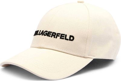 Karl Lagerfeld - Czapka z daszkiem damska na wiosnę ze sklepu: Gomez Fashion Store w kategorii: Czapki z daszkiem damskie - zdjęcie 874714-BD9-10338_KL252W000070101