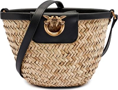 Torba letnia na lato Pinko ze sklepu: Gomez Fashion Store w kategorii: Torby letnie - zdjęcie 874714-BD9-10338_PI252W000085582