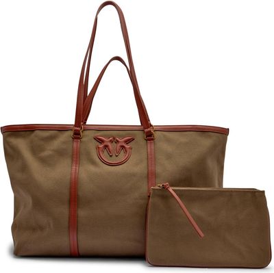 Shopper bag Pinko ze sklepu: Gomez Fashion Store w kategorii: Torby Shopper bag - zdjęcie 874714-BD9-10338_PI252W000102D32