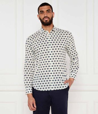 Koszula męska casual na wiosnę ST.Barth ze sklepu: Gomez Fashion Store w kategorii: Koszule męskie - zdjęcie 874714-BD9-10338_SB252M000008217