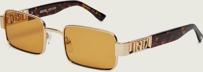 Okulary przeciwsłoneczne Dsquared2 ze sklepu: Gomez Fashion Store w kategorii: Okulary przeciwsłoneczne męskie - zdjęcie 874714-BD9-10338_DQ252M000068A95