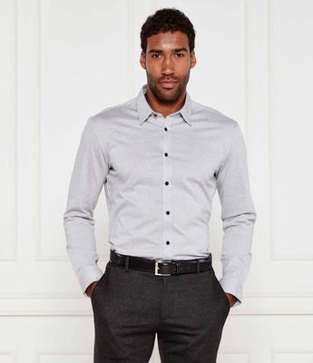 Koszula męska wiosenna BOSS BLACK ze sklepu: Gomez Fashion Store w kategorii: Koszule męskie - zdjęcie 874714-BD9-10338_BB254M000044100