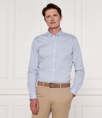 Koszula męska na wiosnę BOSS BLACK ze sklepu: Gomez Fashion Store w kategorii: Koszule męskie - zdjęcie 874714-BD9-10338_BB254M000048450