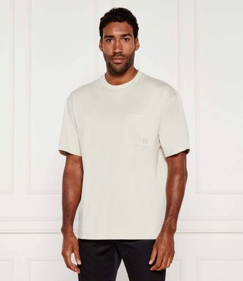 BOSS BLACK - T-shirt męski na wiosnę ze sklepu: Gomez Fashion Store w kategorii: T-shirty męskie - zdjęcie 874714-BD9-10338_BB254M000086131