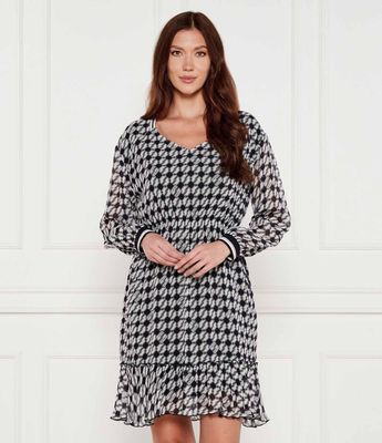 Marc Cain - Sukienka casual ze sklepu: Gomez Fashion Store w kategorii: Sukienki - zdjęcie 874714-BD9-10338_CR254W000006394