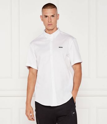 BOSS GREEN - Koszula męska casual ze sklepu: Gomez Fashion Store w kategorii: Koszule męskie - zdjęcie 874714-BD9-10338_BG254M000007100