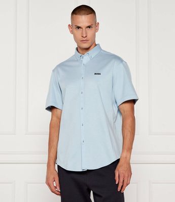 Koszula męska casual BOSS GREEN ze sklepu: Gomez Fashion Store w kategorii: Koszule męskie - zdjęcie 874714-BD9-10338_BG254M000007451