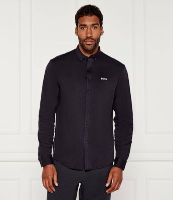 Koszula męska na jesień BOSS GREEN ze sklepu: Gomez Fashion Store w kategorii: Koszule męskie - zdjęcie 874714-BD9-10338_BG254M000008402