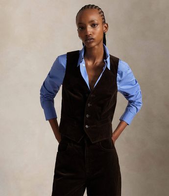 Kamizelka damska Polo Ralph Lauren ze sklepu: Gomez Fashion Store w kategorii: Kamizelki damskie - zdjęcie 874714-BD9-10338_PR254W000088D63
