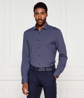 HUGO - Koszula męska na jesień ze sklepu: Gomez Fashion Store w kategorii: Koszule męskie - zdjęcie 874714-BD9-10338_BU254M000009413
