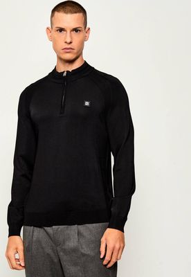 HUGO - Sweter męski na zimę ze sklepu: Gomez Fashion Store w kategorii: Swetry męskie - zdjęcie 874714-BD9-10338_BU254M000075001