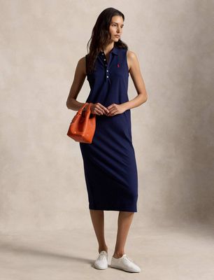 Polo Ralph Lauren - Sukienka letnia ze sklepu: Gomez Fashion Store w kategorii: Sukienki - zdjęcie 874714-BD9-10338_PR252W000040F52